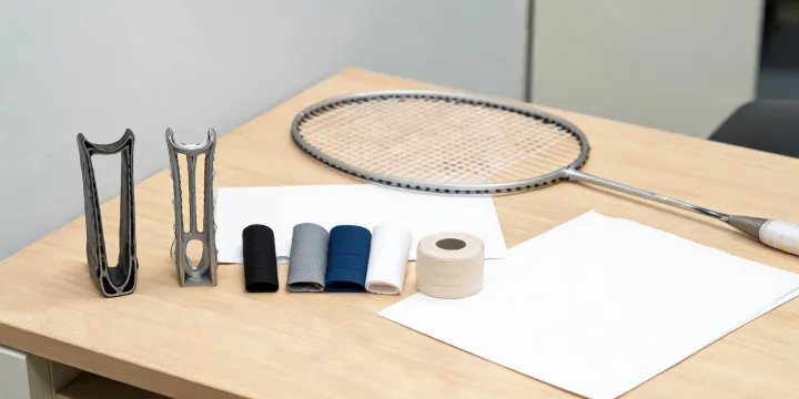 Racket construction and grip references